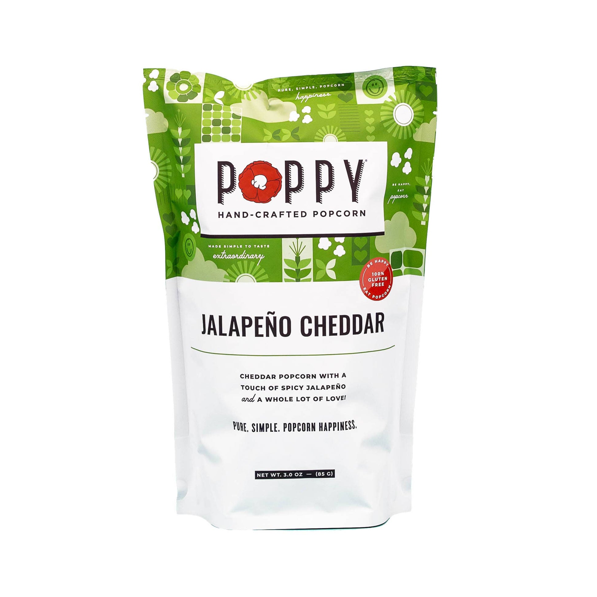 Jalapeño Cheddar Popcorn Impulse Poppy Hand-Crafted Popcorn   