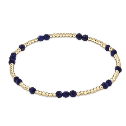 Hope Unwritten Gemstone Bracelet - Lapis Bracelets enewton