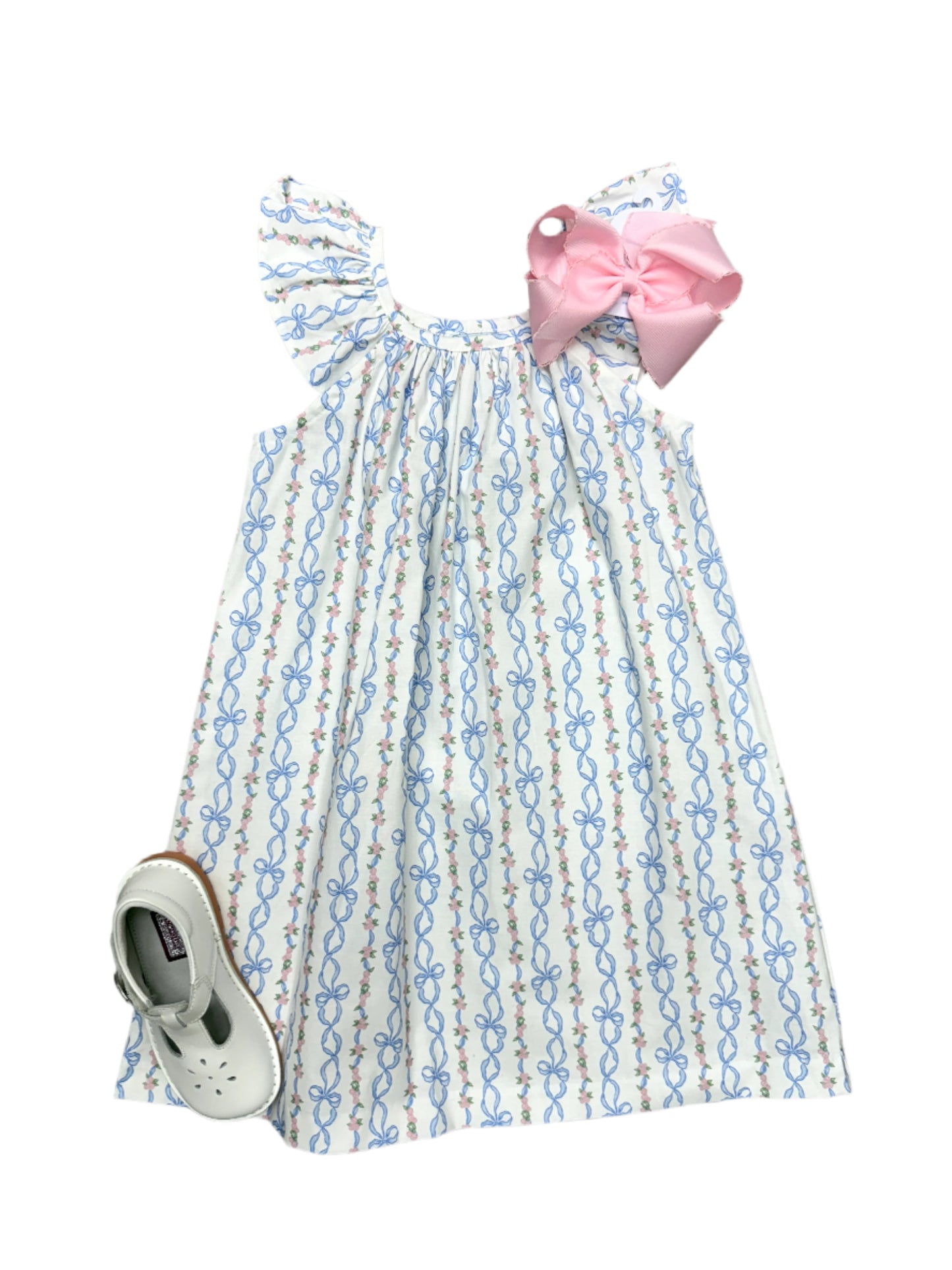 A-Line Dress - Bows Girls Occasion Dresses Funtasia Too