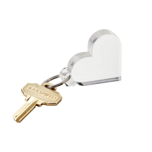 Acrylic Key Chain - Heart Key Rings O-Venture   