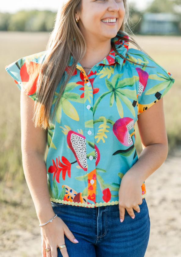 Adelyn Blouse - Poolside Tops Marie   