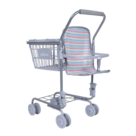 Zig Zag Rainbow Shopping Cart Toys Adora   