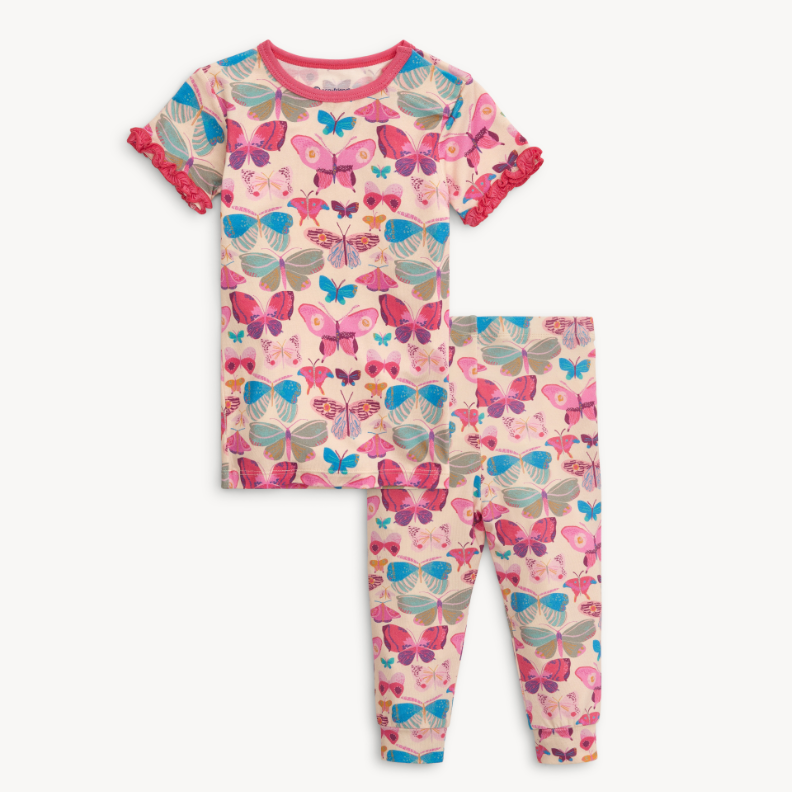 All A-Flutter S/S Modal Toddler Pajamas Kids Pajamas Magnetic Me