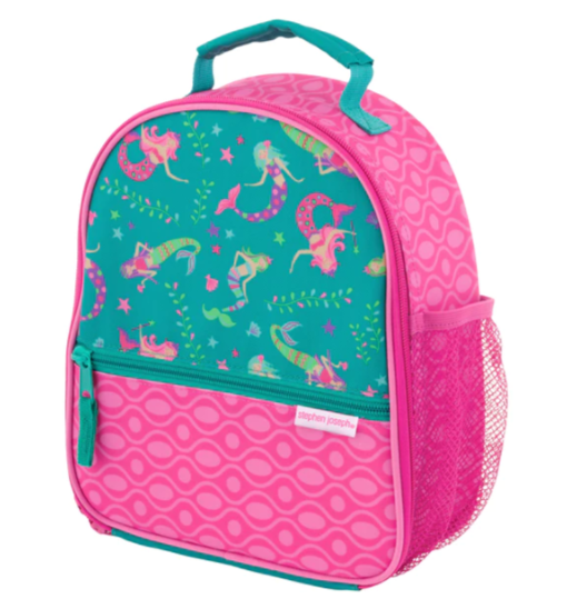 All Over Print Lunch Box - Mermaid Kids Backpacks + Bags Stephen Joseph   