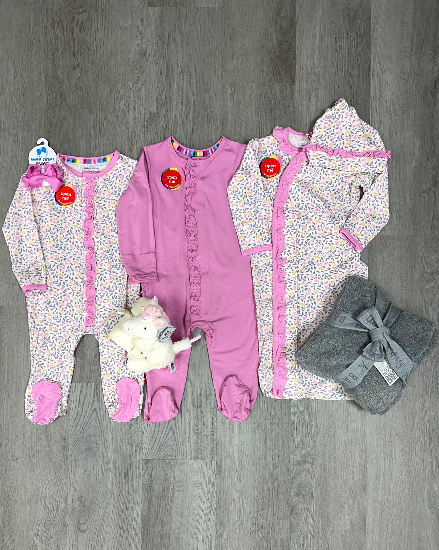 Amelia Footie Baby Sleepwear Magnetic Me   