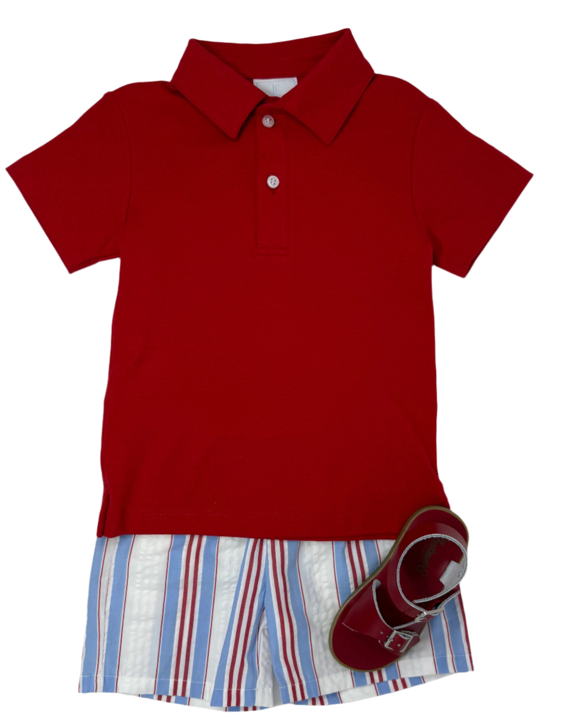 Basic Short - Americana Stripe Boys Shorts Little English