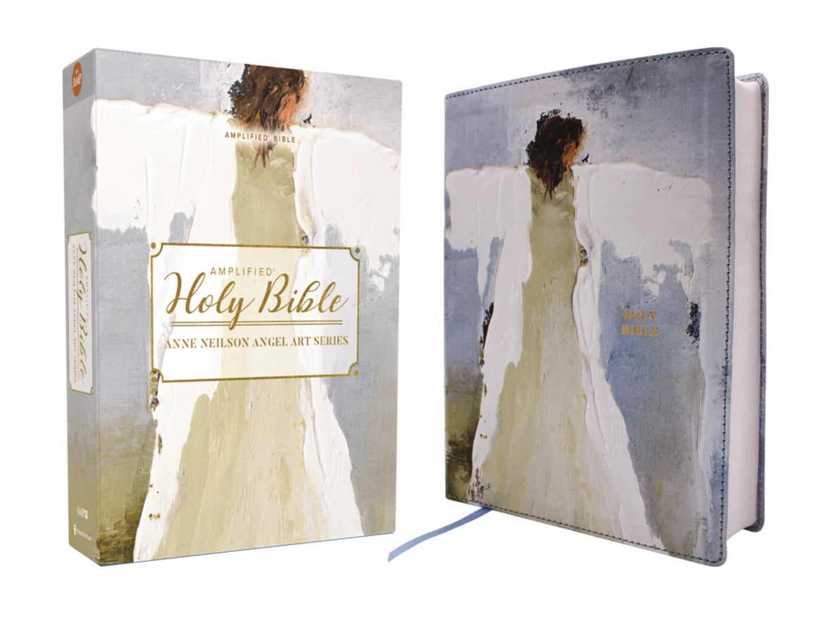 Amplified Holy Bible - Angel Art Series - Blue Paper Goods Anne Neilson Home   