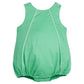 Andrew Bubble - Green Twill Boys Bubbles + Rompers Little English