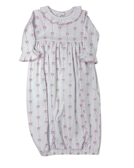 Amelia's Classics Ruffle Gathered Gown Baby Sleepwear Magnolia Baby