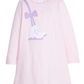 Applique T-Shirt Dress - Ice Skate Girls Play Dresses Little English   