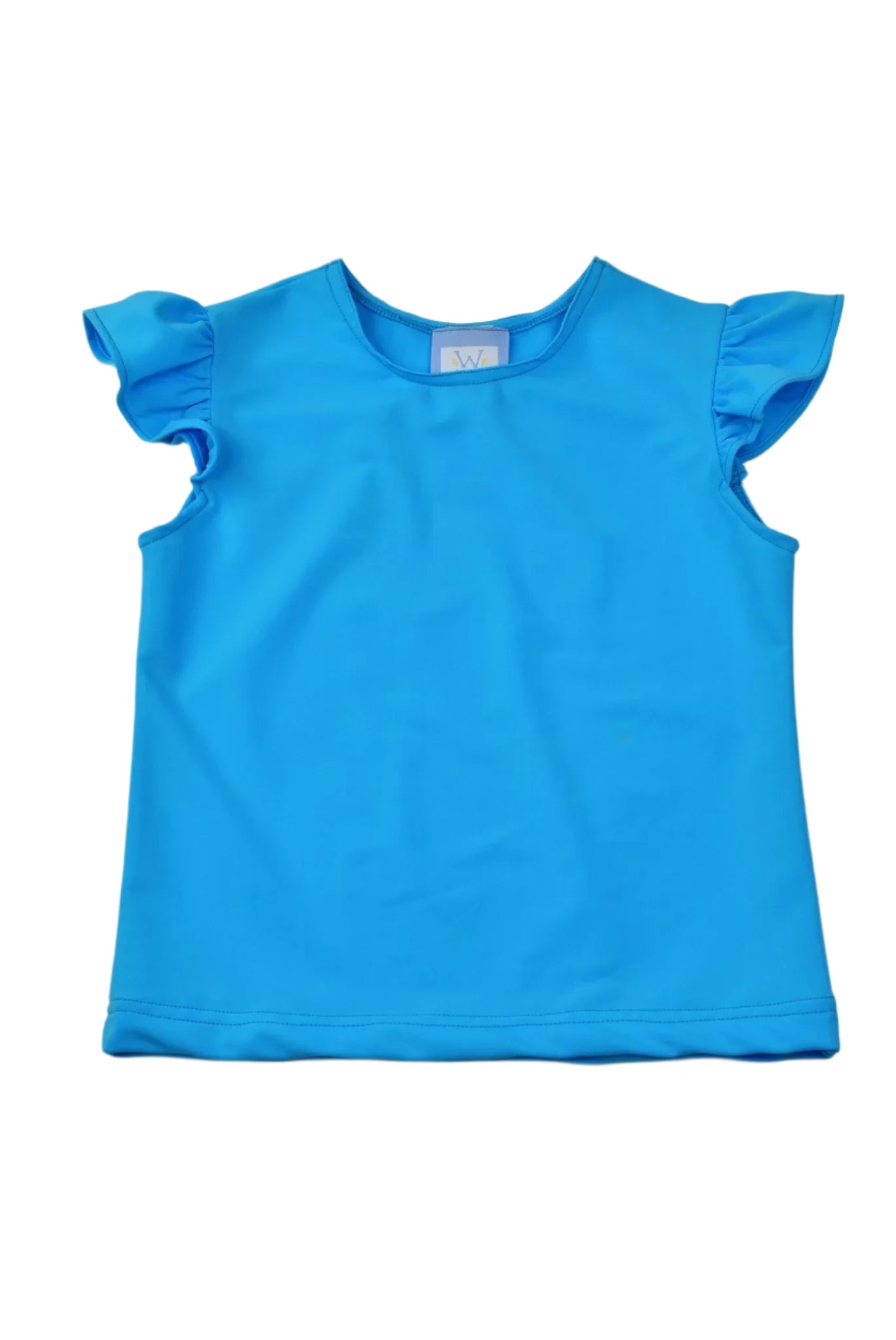 Angel Sleeve Athleisure Tee - Turquoise Girls Tops + Tees Funtasia Too