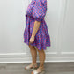 Audra V-Neck Dress - Blue Short Dresses Mudpie
