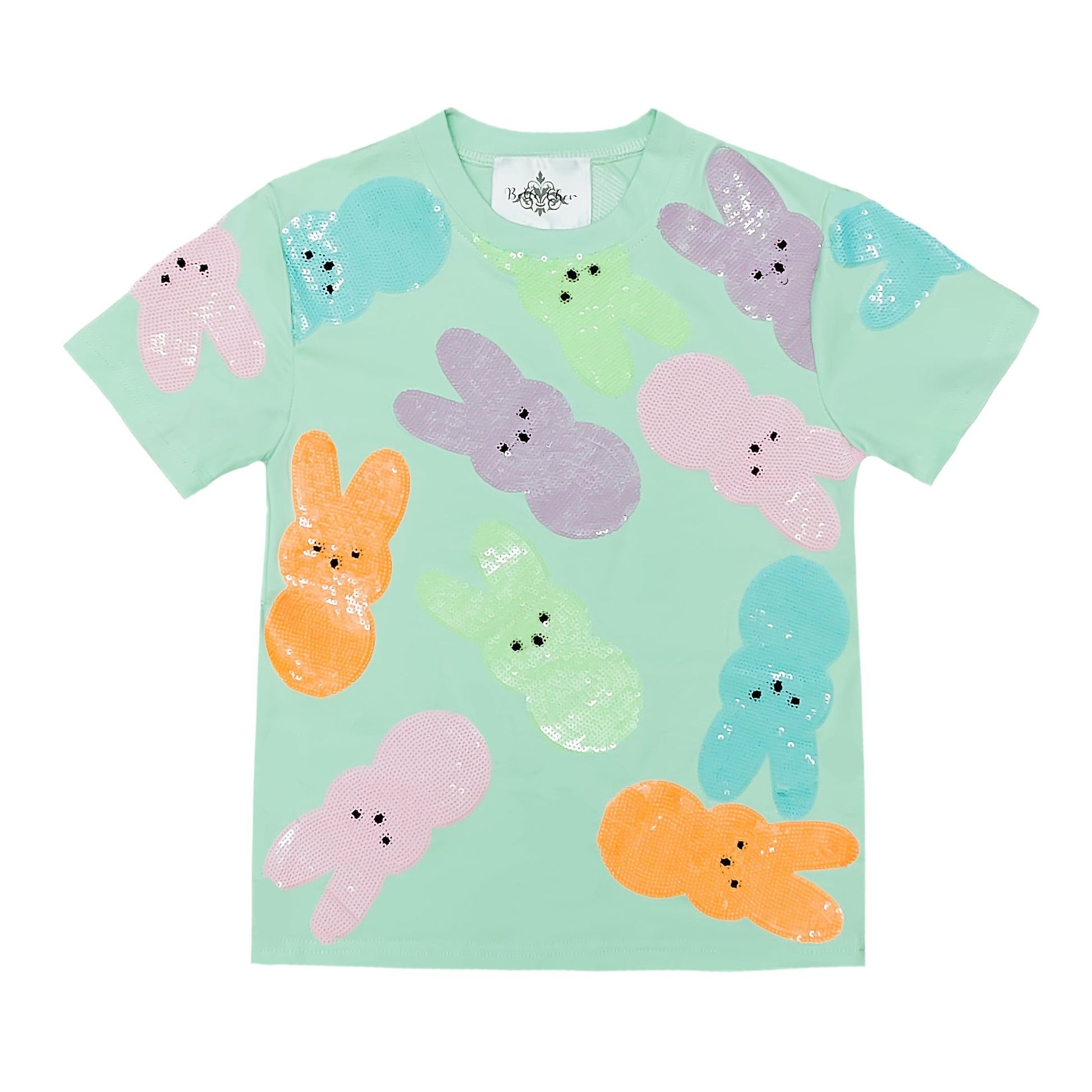 Peeps Sequin Shirt Girls Tops + Tees Belle Cher