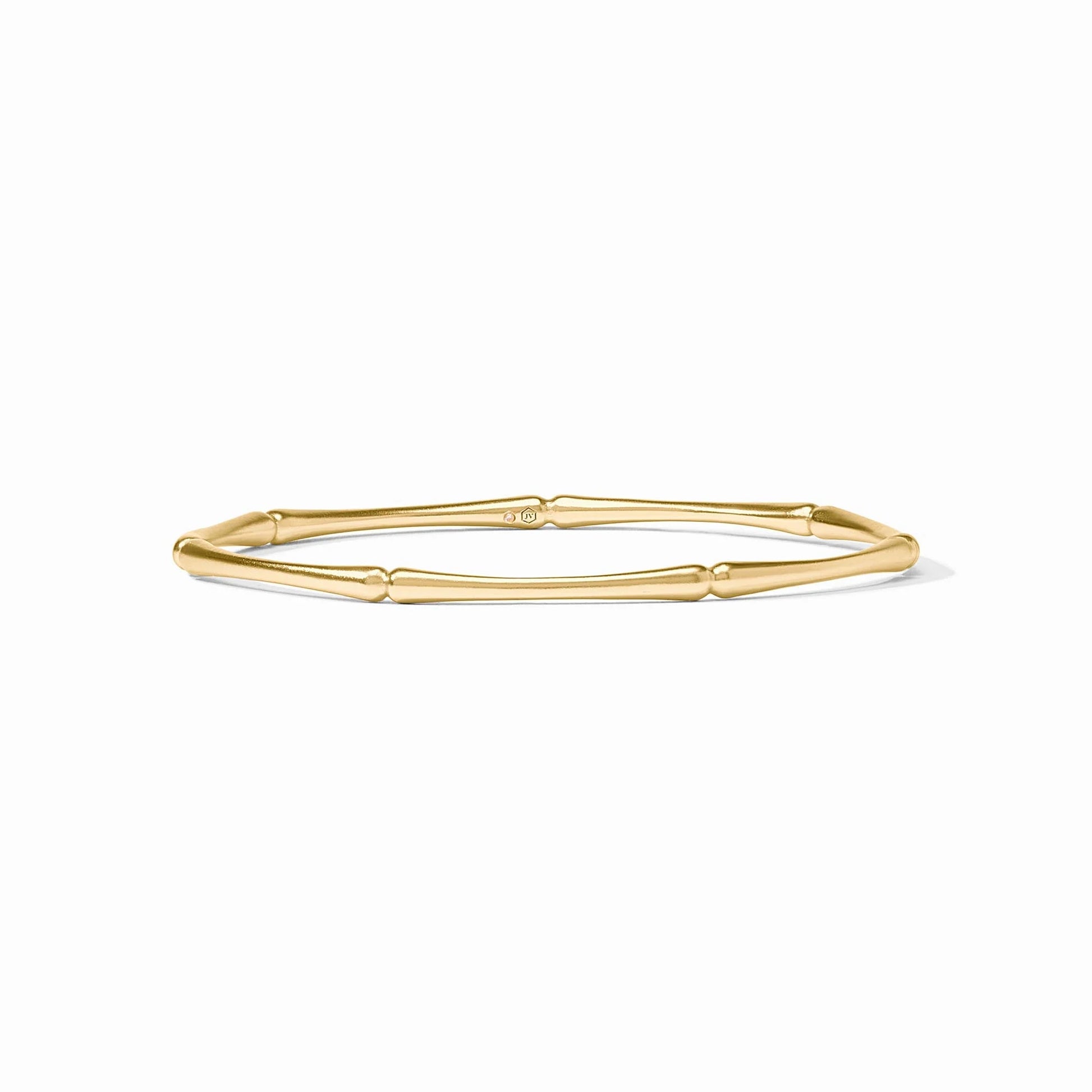 Bamboo Bangle- Gold - Large Bracelets Julie Vos