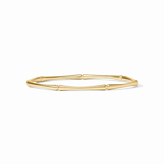 Bamboo Bangle- Gold - Large Bracelets Julie Vos