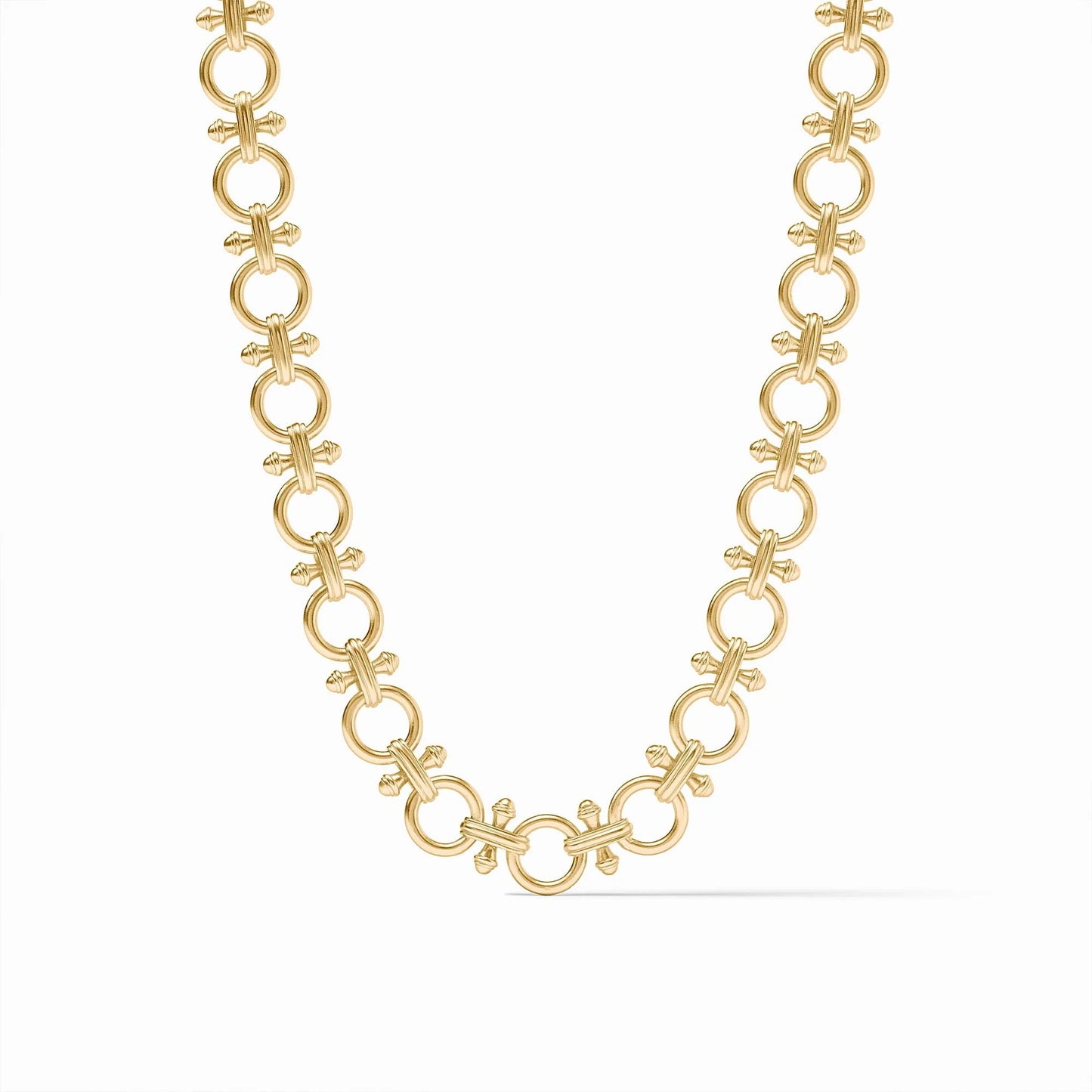 Bamboo Link Necklace - Gold Necklaces Julie Vos