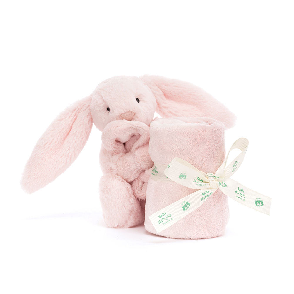 Bashful Pink Bunny Soother Plush Jellycat