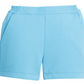 Basic Shorts - Turquoise Pique Girls Shorts Bisby   