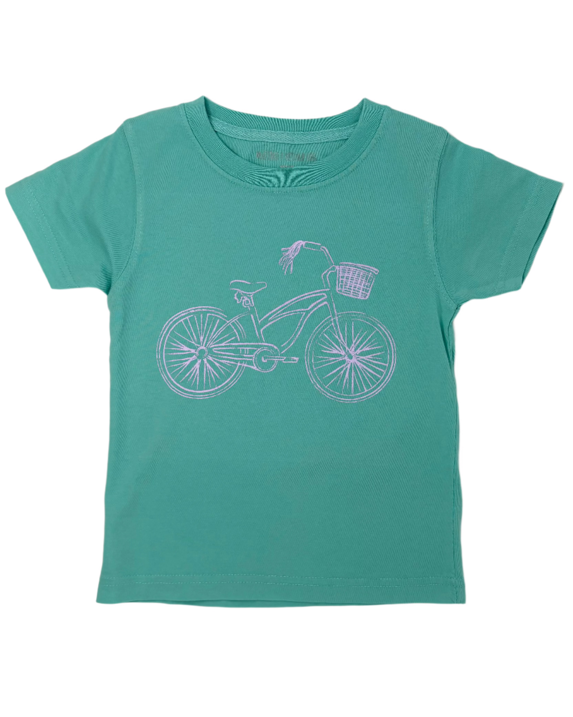 Mint Green SS Beach Cruiser Tshirt Girls Tops + Tees Mustard & Ketchup