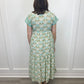 Belle Maxi - Garden Lattice Long Dresses Marigold