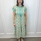 Belle Maxi - Garden Lattice Long Dresses Marigold