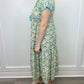 Belle Maxi - Garden Lattice Long Dresses Marigold