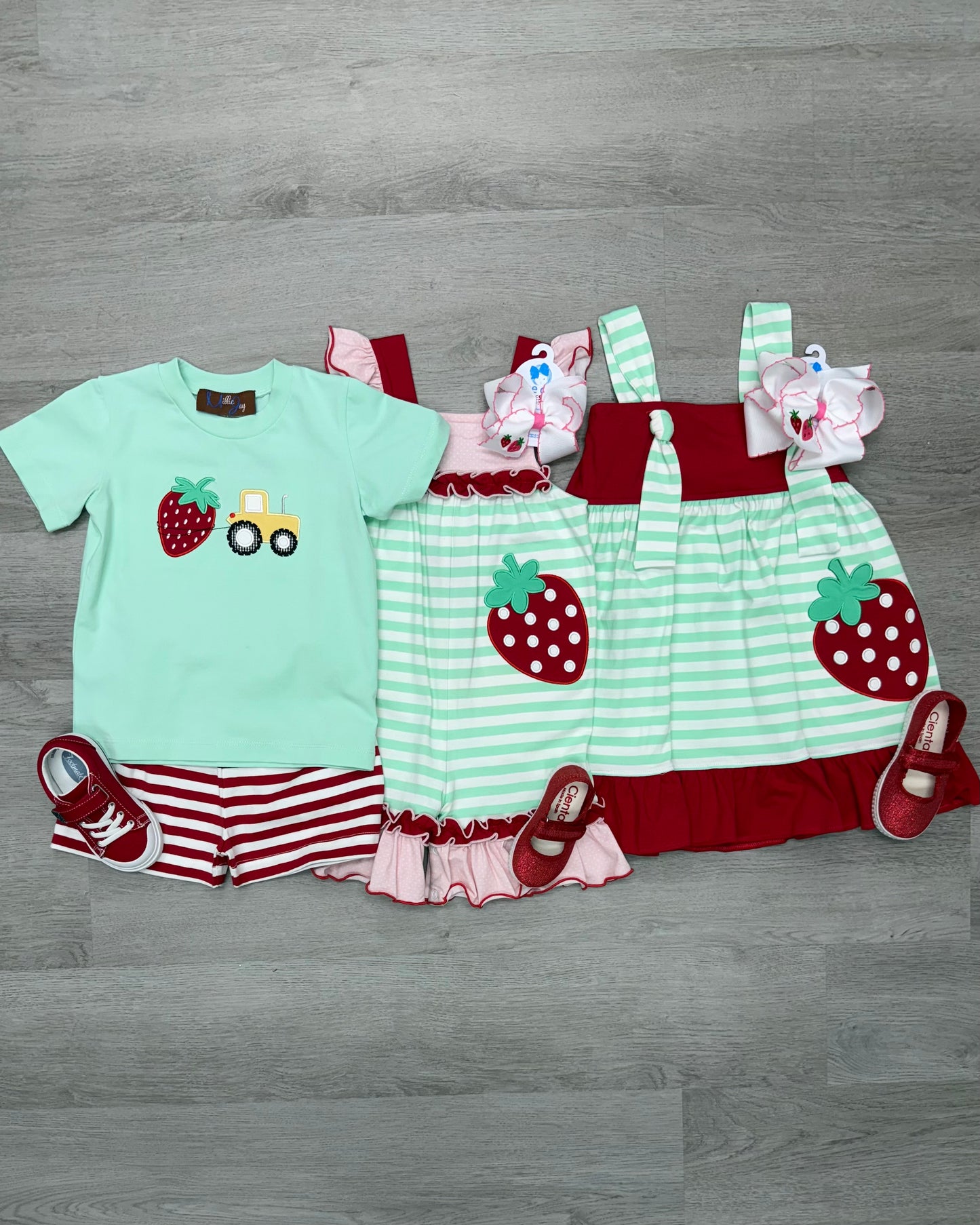 Berry Applique Boys Short Set Boys Sets Millie Jay