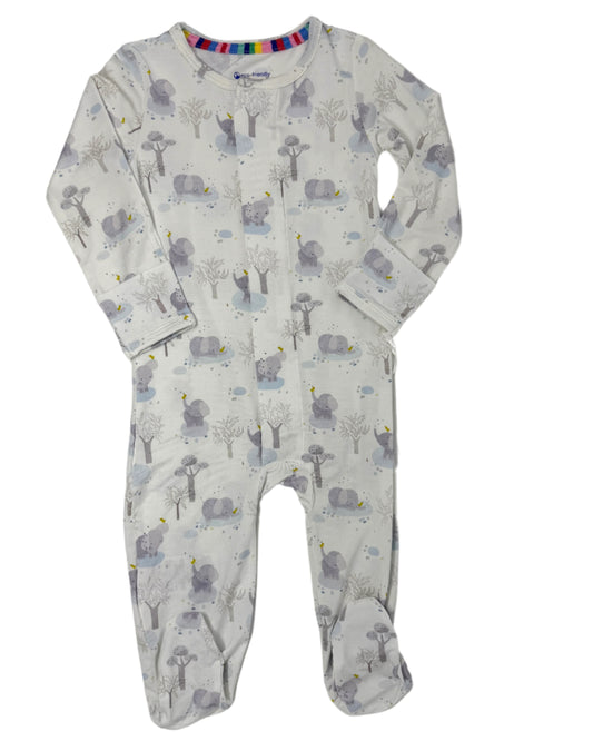 Big Love Modal Footie Baby Sleepwear Magnetic Me
