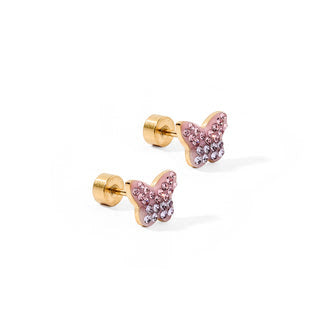 Screwback Stud - Bindi Butterfly Kids Jewelry Linny Co