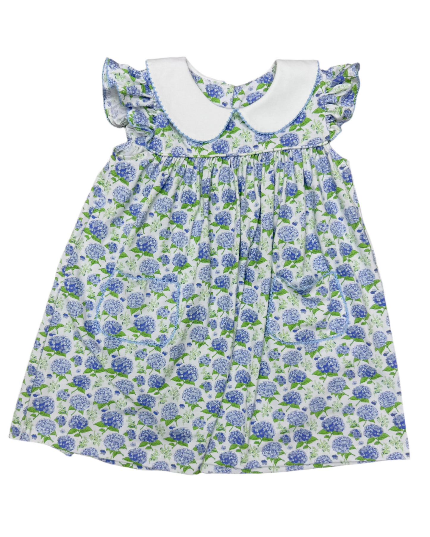 Bloomstruck Hydrangea Dress Girls Play Dresses Three Sisters