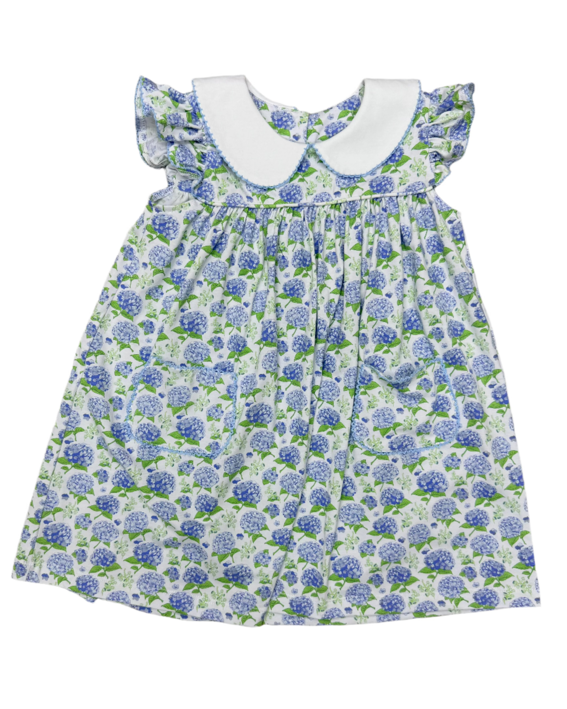 Bloomstruck Hydrangea Dress Girls Play Dresses Three Sisters