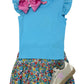 Eyelet Tank - Aqua Girls Tops + Tees Bisby