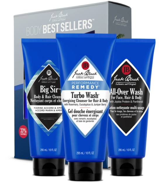 Best Sellers Trio Self-Care Jack Black   