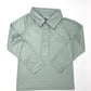 Boy's Polo - Stone/Surf Spray Boys Shirts + Polos Southbound   