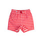 Vintage Red Gingham Swim Trunks Kids Swim Rufflebutts