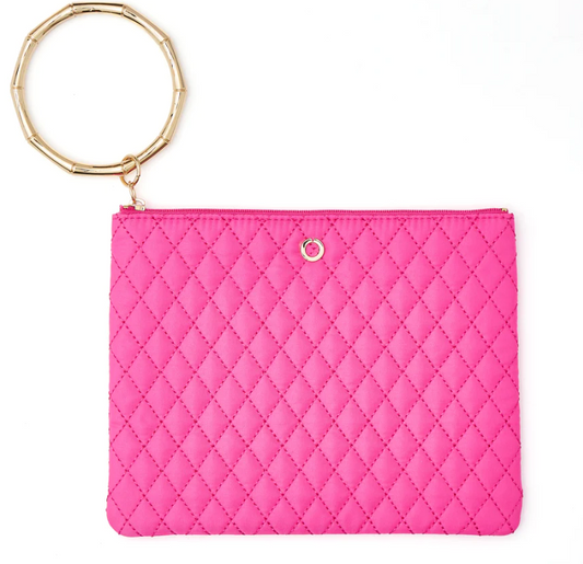 Bracelet Pouch - Tickled Pink Quilted Misc Accessories O-Venture   