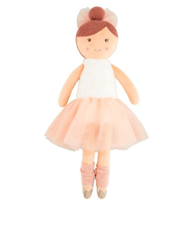 Brunette Ballerina Doll Baby Accessories Mudpie