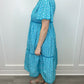 Brynley Maxi - Blue Atoll Long Dresses Marigold