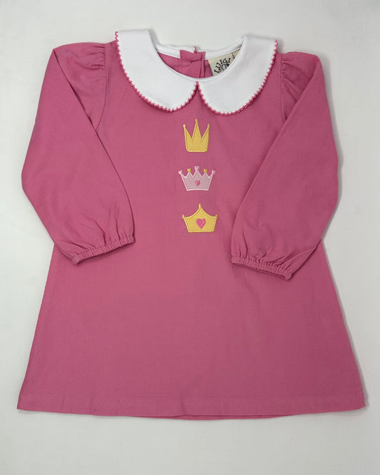 Bubblegum Dress w/ Crowns Girls Play Dresses Luigi   