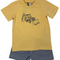 Bulldozer Boys Short Set Boys Sets Banana Split