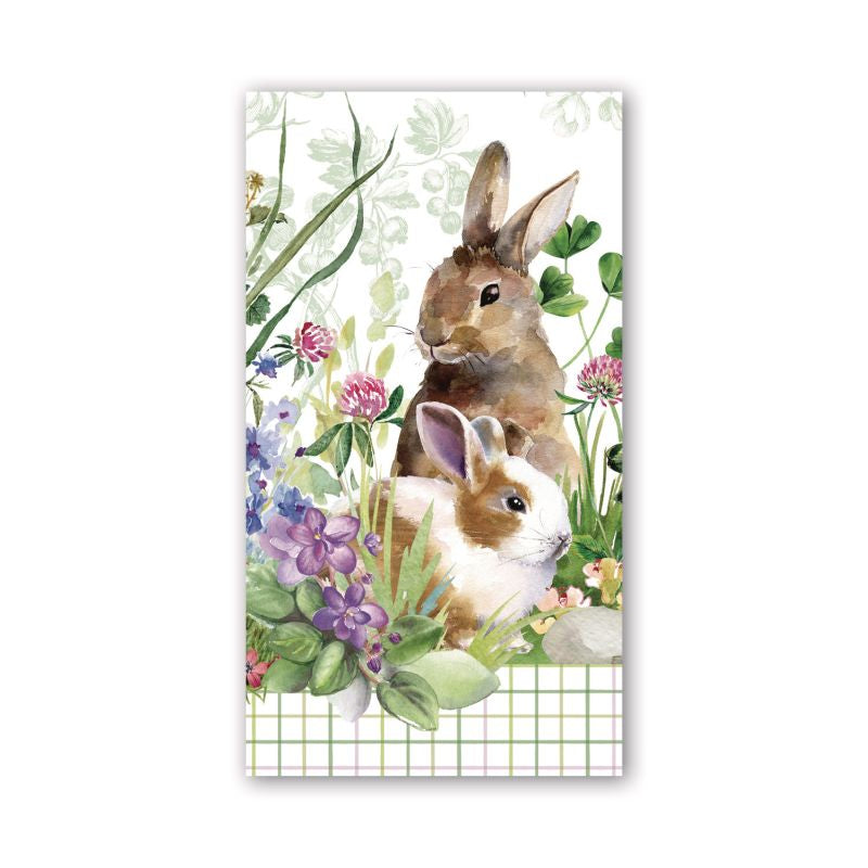 Bunny Meadow Hostess Napkin Seasonal Michel Design Works