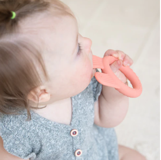 Bunny Rattle Teether Baby Accessories Bella Tunno   