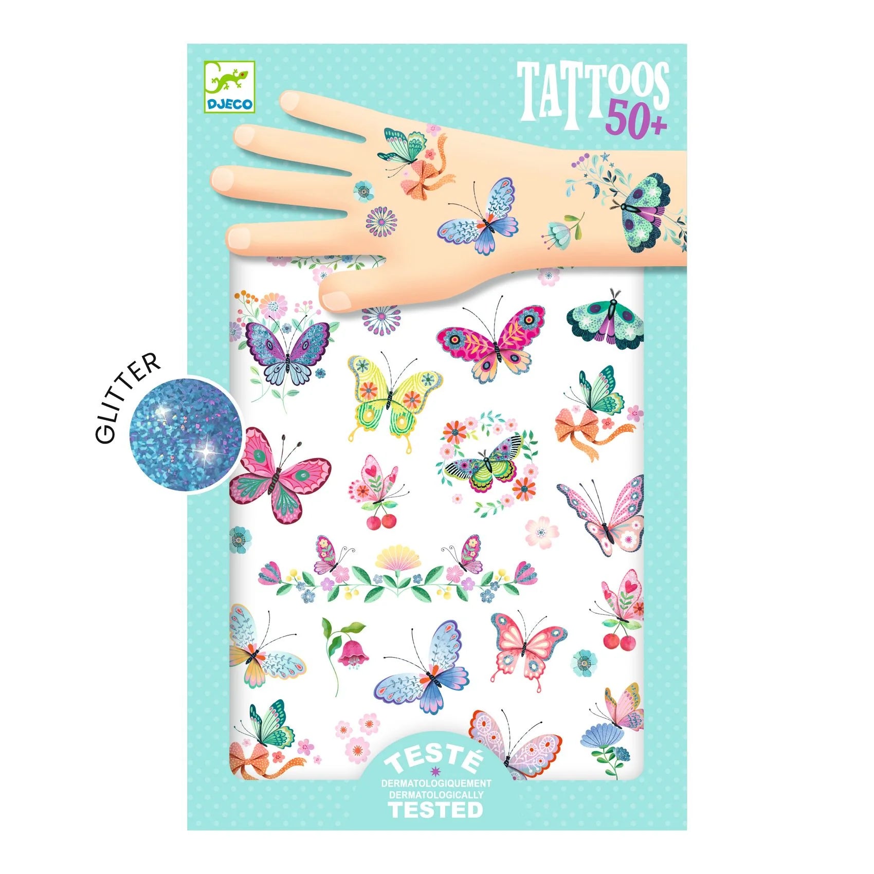 Tattoos Dream Butterflies Toys DJECO