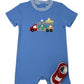 Car Hauler Romper Boys Bubbles + Rompers Trotter Street Kids