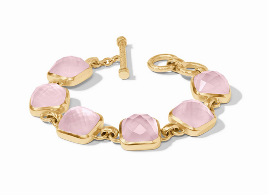 Catalina Stone Bracelet - Iridescent Rose Bracelets Julie Vos   