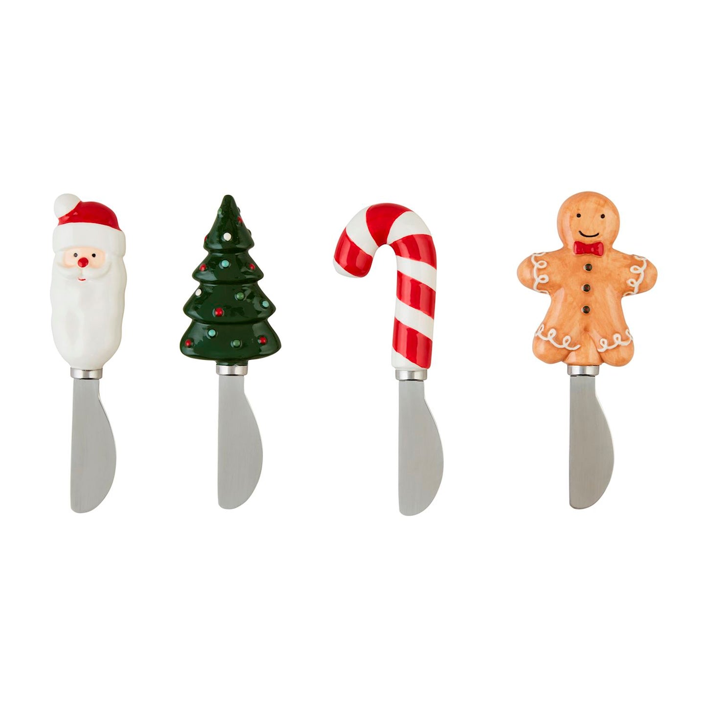 Christmas Ceramic Spreaders - Assorted Seasonal Mudpie   