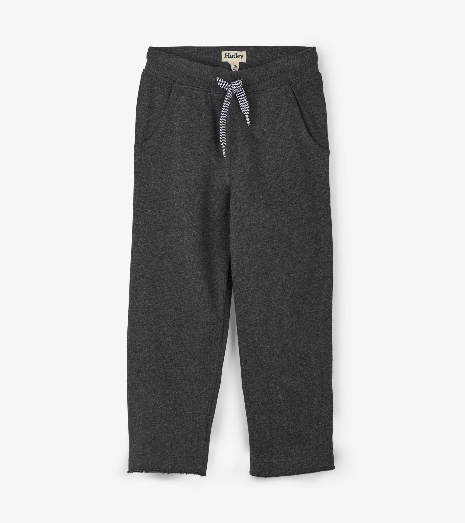 Charcoal Brushed Fleece Track Pant Boys Pants Hatley   