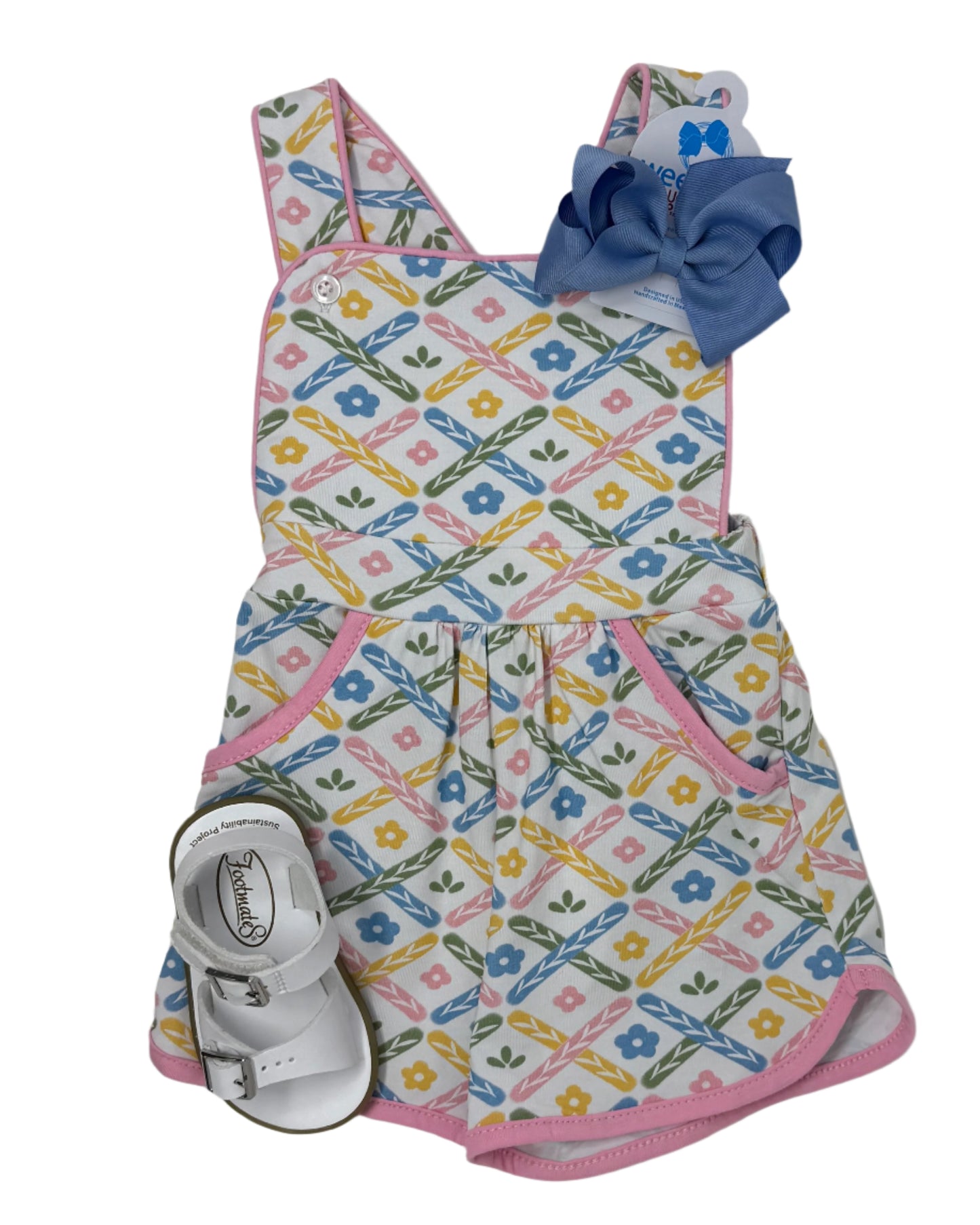 Charlie Girls Romper Girls Bubbles + Rompers Cypress Row