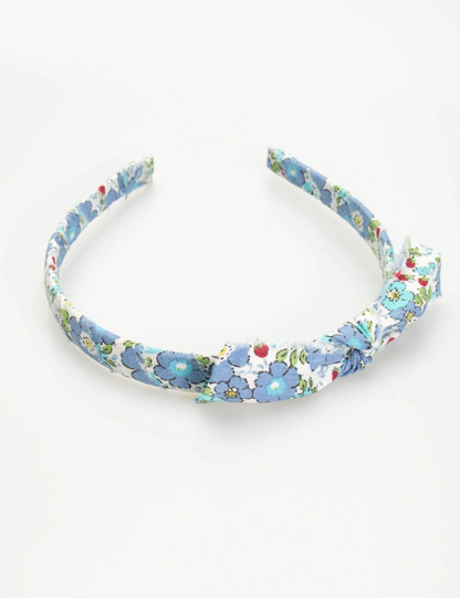 Charlotte Bow Floral Headband - Assorted Hair Accessories Violet & Brooks Sky  