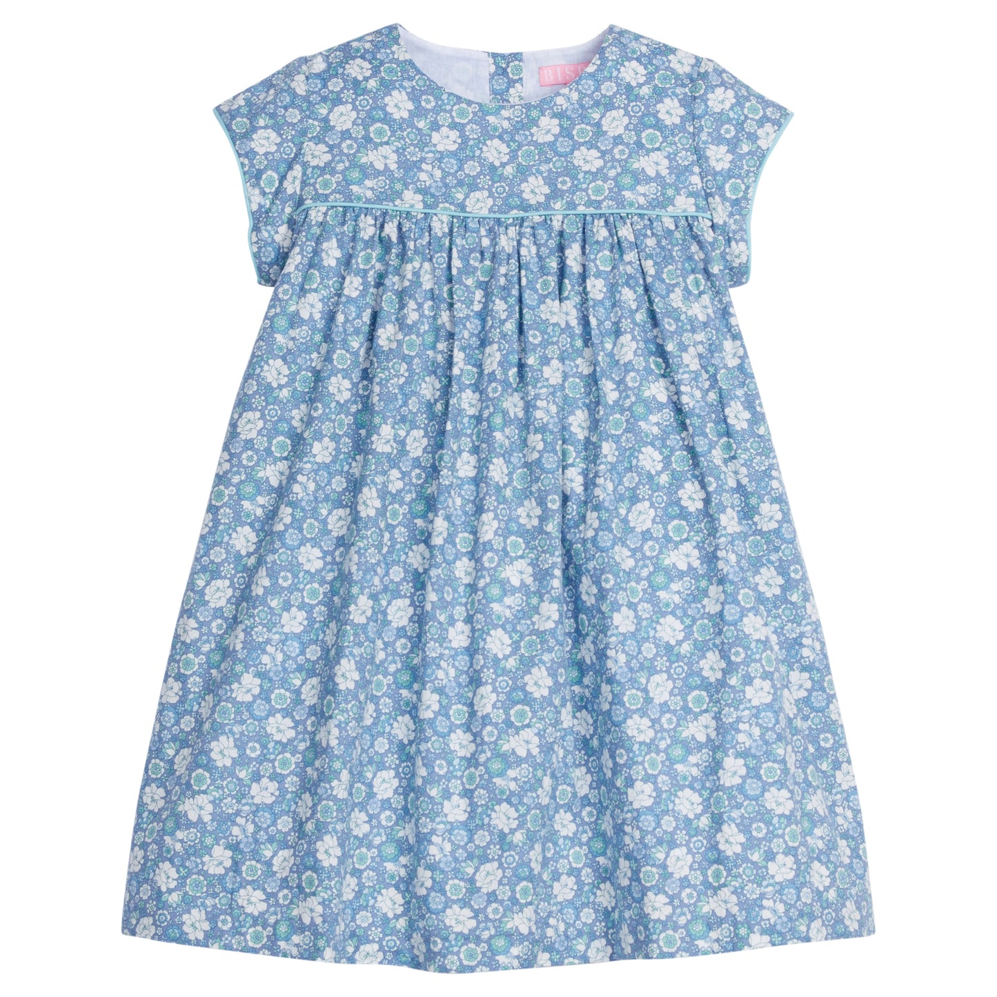 Charlotte Dress - Bedford Gardens Blue Girls Occasion Dresses Bisby   